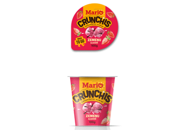 Kubiņi ar zemeņu garšu MARIO 100g
