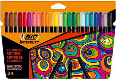 Flomāsteri BIC Intensity 24gab.
