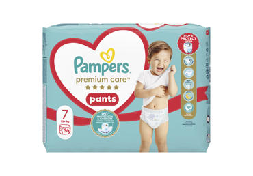 Autiņbiksītes PAMPER.P.JP+7 S7 36gab.