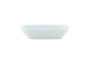 Uzkodu bļoda taisnstūra AURORA White 19cm