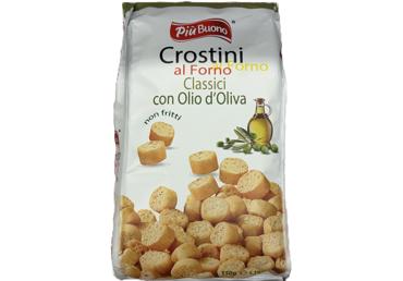 Sausiņi ar olīveļļu PIU BUONO 150g