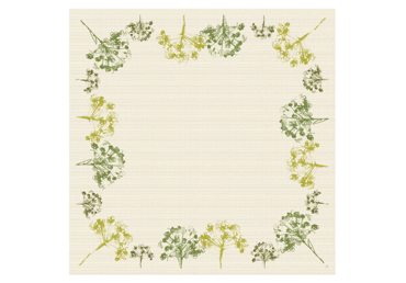 Galdauts DUNI Greem Umbles 84x84cm