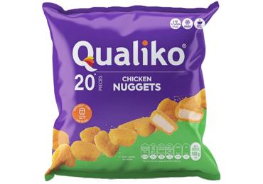 Saldēti vistas filejas nageti QUALIKO 500g