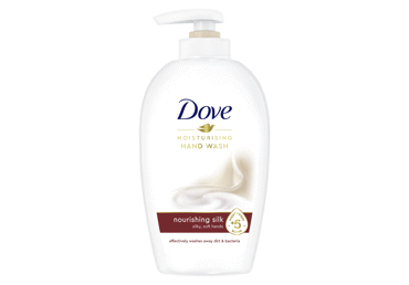 Šķidrās ziepes DOVE SILK 250ml
