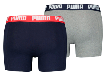 Vīriešu bokseršorti PUMA XL 2gab.zili/pelēki - 2