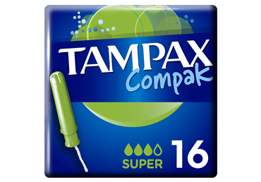 Higiēniskie tamponi TAMPAX COMPAK SUPER 16gab. - 1