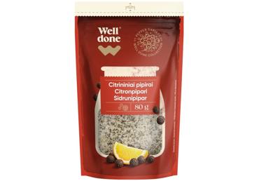 Citronpipari WELL DONE 80g