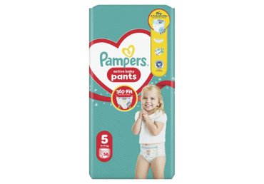 Autiņbiksītes PAMPERS Pants, Giant Pack, S5 11-17kg 58 gab.
