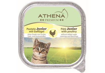 Konservēta kaķu barība ATHENA JUNIOR 100g - 1