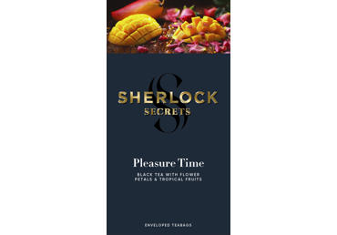 Melnā tēja SHERLOCK SECRETS Pleasure Time 22x1.8g