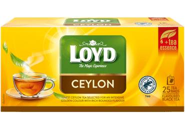 Melnā tēja LOYD Ceylon 25x2g