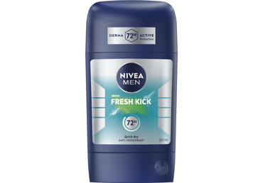 Dezodorants NIVEA MEN Fresh Kick zīmulveida vīriešiem 50ml
