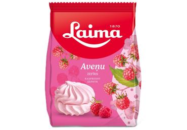 Zefīrs LAIMA aveņu 200g
