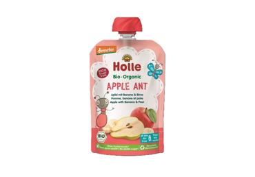 BIO biezenis HOLLE ābolu -banānu -bumbieru 6+ 100g