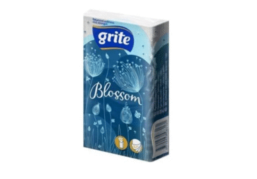 Kabatlakatiņi GRITE Blossom 3kārtas 10gab. - 1