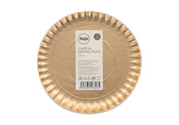 Servēšanas šķīvji ILAJA Gold 12gab.23cm