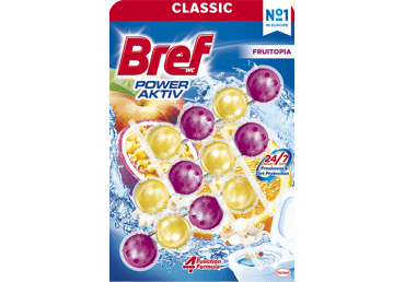 Tualetes bloks BREF Power Aktiv Fruit.3x50g