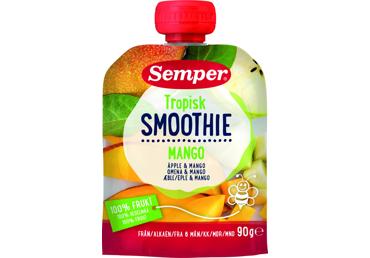 Smūtijs SEMPER ābolu mango 6+ 90g - 2
