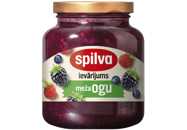 Meža ogu ievārījums SPILVA 380g