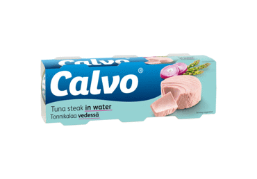 Tunzivs savā sulā CALVO 3x80g