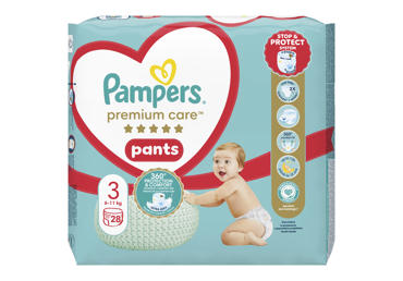 Autiņbiksītes PAMPERS PC Pants S3 6-11kg 28gab.