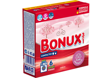 Veļas pulveris BONUX Magnolia 6m.r.390g