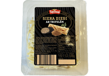 Svaigā siera diegi TOP FOOD ar trifelēm 100g - 1