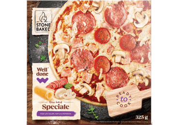 Saldēta pica Speciale WELL DONE 325g