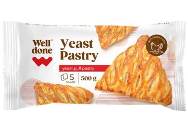 Saldēta kārtainā rauga mīkla WELL DONE 500g