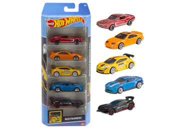 Rotaļu auto komplekts HOT WHEELS 5gab. - 2