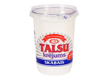 Skābais krējums TALSU 25% 400g