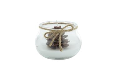 Svece stikla trauciņā ELEMENTS SENSE