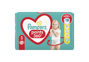 Autiņbiksītes PAMPERS Pants 5 12-17kg 42gab.