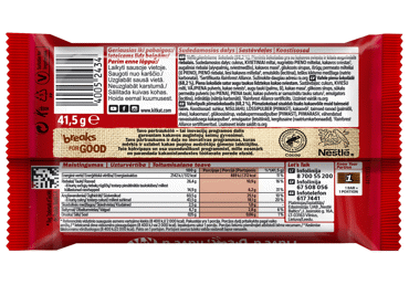 Šokolādes batoniņš KIT KAT 41,5g - 2