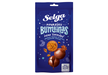 Piparkūku bumbiņas Selga piena šok.150g