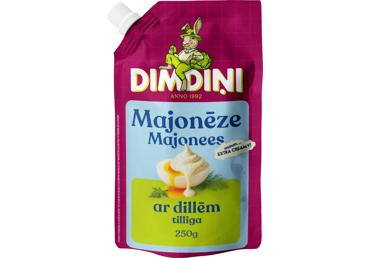 Majonēze DIMDIŅI ar dillēm 250g