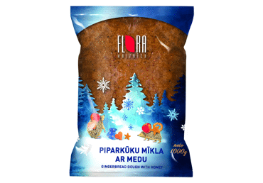 Piparkūku mīkla ar medu FLORA 1kg