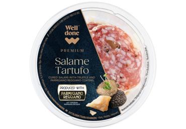 Salami ar trifelēm šķēlēs WELL DONE PREMIUM 80g
