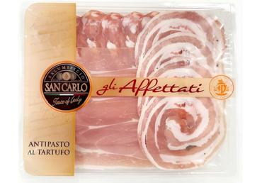 Gaļas šķēles ar trifelēm GLI AFFETTATI 100g