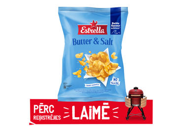 Čipsi ESTRELLA ar sviestu un sāli 170g - 1
