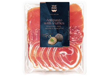 Uzkodu izlase ar trifelēm WELL DONE PREMIUM 120g