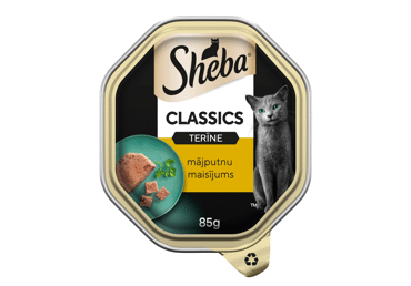 Konservēta kaķu barība SHEBA vista 85g