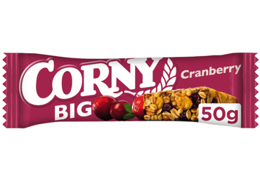 Musli batoniņš CORNY Big ar dzērvenēm 50g - 1