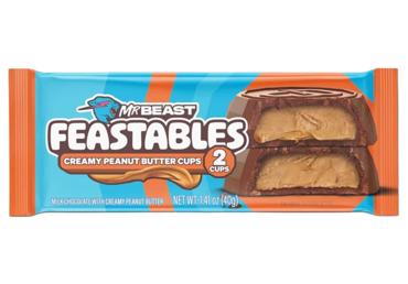 Šokolādes groziņi Peanut FEASTABLES 40g