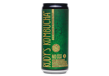 Dzēriens RUDY'S KOMBUCHA Matcha&Passion fruit 0,33L D