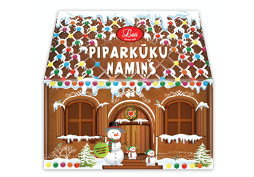 Piparkūku namiņš Lāči 750g - 1
