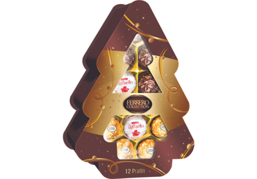 Konfekšu kaste FERRERO 129g