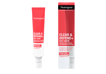 NEUTROGENA Clear & Defend+ serums ikdienai, 30ml
