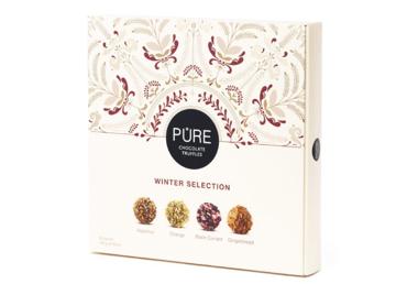 Šokolādes trifeļu izlase PURE CHOCOLATE Ziema 136g - 1