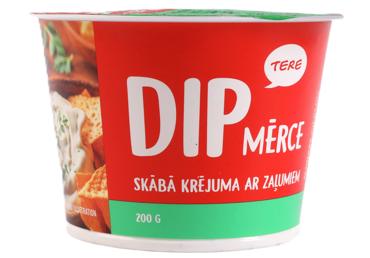 Krējuma Dipmērce TERE ar zaļumiem 200g
